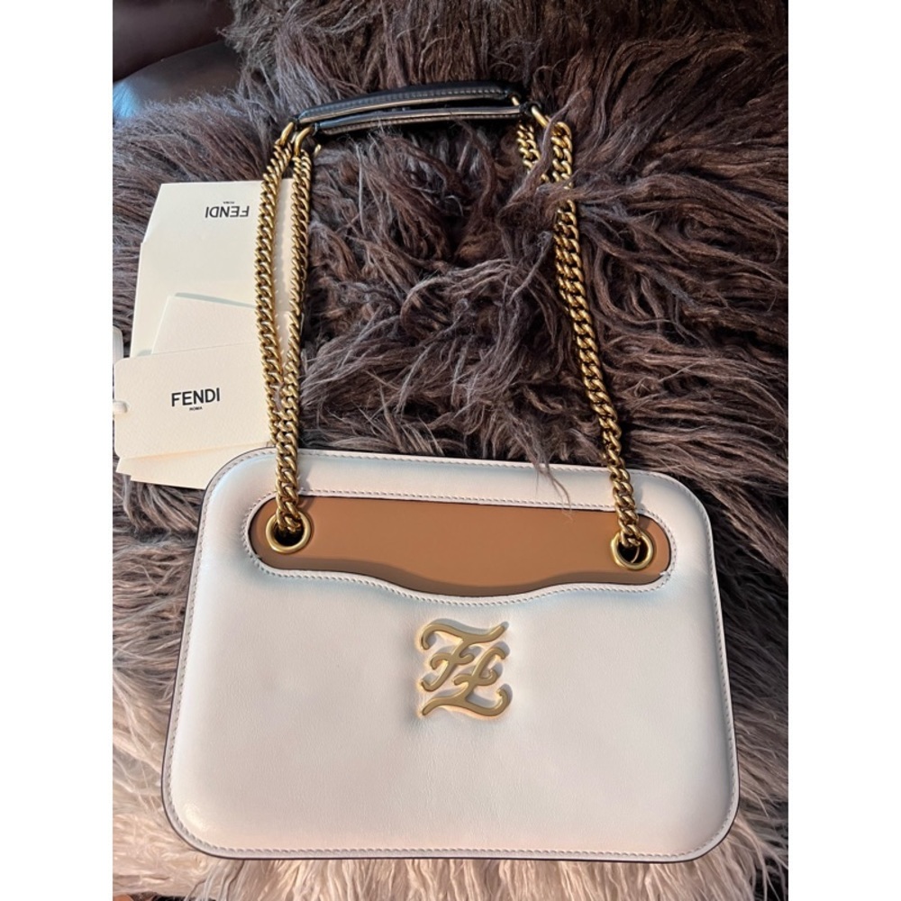 FENDI
Karligraphy Glacier Calf Pocket Shoulder Bag - Picture 3 of 4